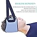 Neck Relief Hammock, Portable Neck Stretcher Cervical Traction Decompression Device for Neck and Back Pain Relief with Eye Mask, FDA Approved