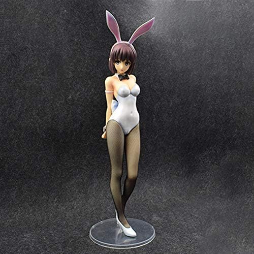 Qdegui 1:4 Scale Figure Statues Culture Art Premium Format Collectibles Bunny Ears Girl for Gift