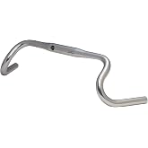 Steve Potts Dirt Drop Bar 31.8 Clamp, 60cm, Silver Aluminum Finish | Steve Potts Dirt Drop Bar 31.8mm Aluminum Flared Cycling Handlebar