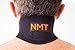 Neck Wrap by NMT ~ Pain Relief for Women and Men, Sleep Apnea, Arthritis, Migraine, Headache, Health, Swelling, Stiff ~ Portable Black Brace ~ New Flexible Cervical Support Collar ~ Physical Therapy