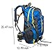 PioneerHiker Womens Backpack, Children Backpack Causal Daypack for Travel Sports School College Work Walking Blue