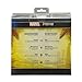 Marvel Over The Ear Wired Headphones with Built in Microphone Quality Sound from The Makers of iHome (Black Panther)