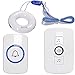 SadoTech Necklace Caregiver Call Button - Pendant Caregiver Pager & SOS Wireless Doorbell, Medical Alert System for Assisted Living Home Attendant, Nurses, Seniors and Persons with Disabilities