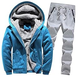 Men's Winter Fleece Tracksuit Lightweight Soft