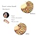 Women Tassel Earrings Gold Hoop Round Jewelry Big Fans White Ring Earrings