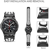 Yayuu Gear S3 Frontier/Classic Correa de Reloj, Reemplazo de Banda ...