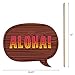 Big Dot of Happiness - Tiki Luau - Tropical Hawaiian Summer Party Photo Booth Props Kit - 20 Count
