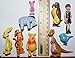 Disney Winnie the Pooh Deluxe Mini Cake Toppers Cupcake Decorations Set of 9 Figures with the Pooh, Tigger, Owl, Chistopher Robin and More!