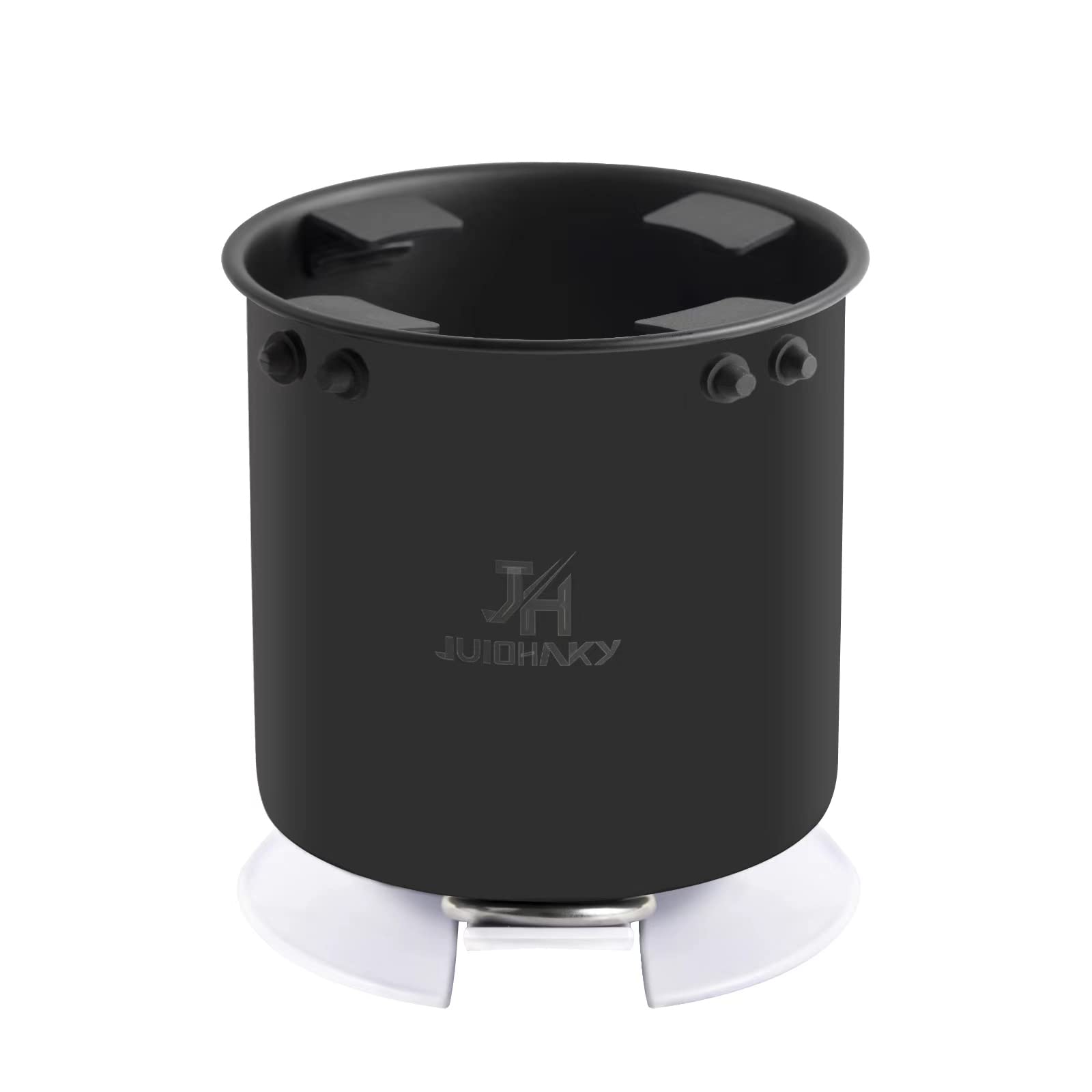 Photo 1 of JUIOHAKY Stainless Steel Paddle Board Cup Holder, Multi-Functional SUP Cup Holder for Drink with Action Mount (White), Inflatable Stand Up Paddle Board Accessories Fits Large Water Bottle