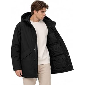 ZXCTKA Travel Coat, Smart Travel Jacket for Womens & Men with 10 Hidden Pockets Avoid Carry on Fees,Holds 5 Days of Clothes