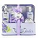 Essence of Luxury Spa Gift Basket Bath Set! PURE Spa Basket Natural Skin Care Gift Set Makes Best Christmas Gift for Women & Holiday Gift Baskets! (Lavender Oil)