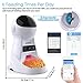 Iseebiz Automatic Cat Feeder Pet Feeder 3L Food Dispenser for Medium and Large Cats and Dogs with Wi-Fi Camera Time and Meal Size Programmable Recorder Up to 6 Meals A Daythumb 2