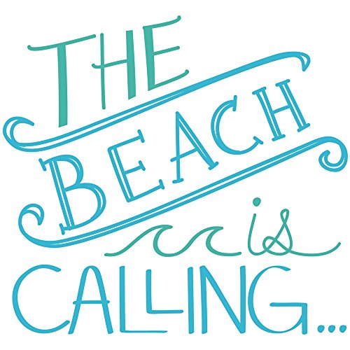 WallPops Beach is Calling Wall Quote Decal Beachfront Decor