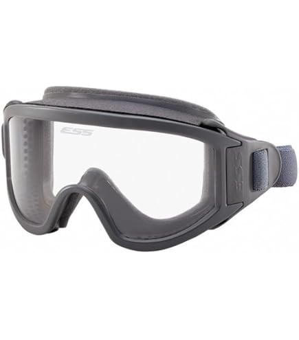 Amazon.com : ESS Tactical XT Military Goggles with Black Frame