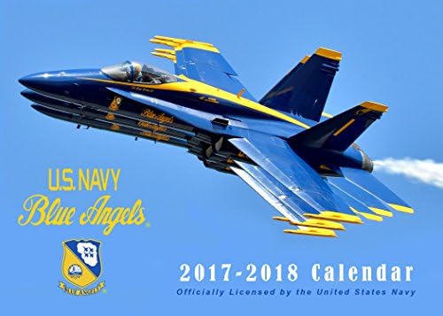 US Navy Blue Angels 2017-2018 Wall Calendar