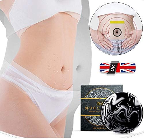Volcanic Clay Slimming Soap and 5 PCS Slimming Navel Stickers