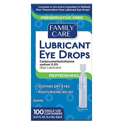 Family Care Refreshing Lubricant Eye Drop Preservative Free Single Use