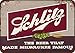 metal Signs 1947 Schlitz Beer Vintage Look Reproduction Metal Tin Sign, 12" L X 18" W