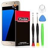 Galaxy S7 Battery,Upgraded iPosible 3200mAh Li-Polymer Battery SM-G930 (EB-BG930ABE) Replacement for Samsung Galaxy S7 G920V(Verizon) G930A(AT&T) G930T(T-Mobile) G930P(Sprint) with Free Tool