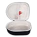 BOVKE Headphone Case Protective Carrying Travel Bag for Sony, Behringer, Audio-Technica, Philips, Xo Vision, Bose, Photive, Beats, Maxell, Panasonic (Black)