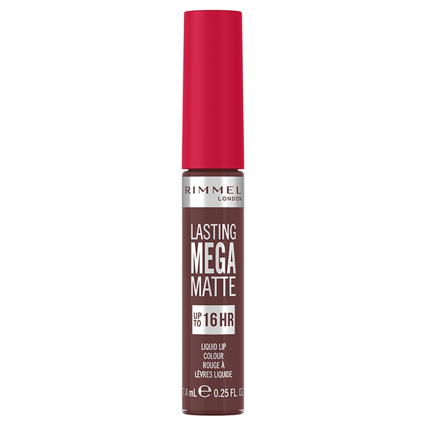 Rimmel London Lasting Mega Matte Liquid Lipstick, Long-Lasting, Hydrating, Vegan Formula - 860 - Urban Affair, 7.4ml