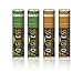 Eco Lips Mongo Kiss Organic Lip Balm 4 Pack - 100 Percent USDA Organic - Soothe, Moisturize Dry, Cracked and Chapped Lips - Made in USA (Peppermint & Vanilla Honey)