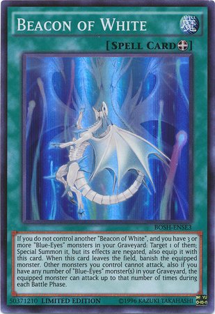 Yu-Gi-Oh! - Beacon of White - Breakers of Shadow: Special Edition - Limited Edition - Super Rare
