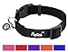 Nylon Puppy Adjustbale Collars Designer for Medium Small Dogs with ID Tag 12