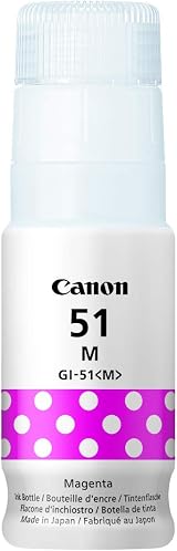 Canon GI-51 Magenta Ink Bottle 4547C001 - 70ml for PIXMA G Series Printers view 3