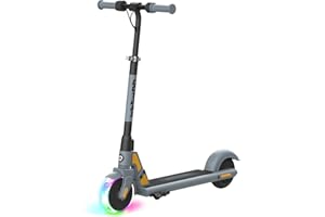 Gotrax GKS Lumios Electric Scooter for Kids 6-12, Thumb-Button Control, 150W Motor and 6" LED Front Wheel Kick Scooter, Up to 6.25 Miles and 7.5mph, UL Certified Kids Electric Scooter