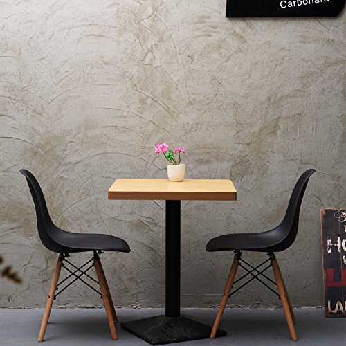 image for Set of 4 Kitchen Chair, Warmcentre Modern Style Side Chair with Natura