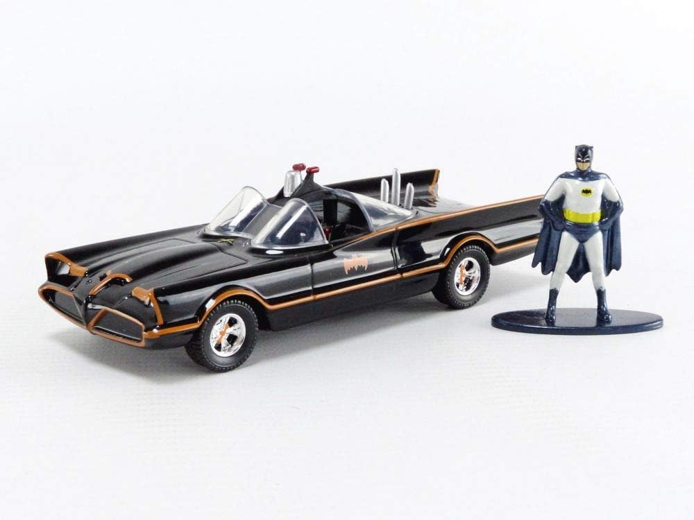 Jada JA31703 1:32 1966 Batmobile with Diecast Figure, Multicolored