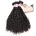 Jolia Hair 8A Curly Bundles 100% Human Hair 8 10 12 inch Malaysian Short Curly Hair Weave Unprocessed Virgin Curly Double Stitched Weft Natural Black