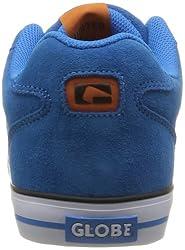 Globe Men's Low Trainers, Azul Blau Blue Orange