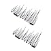 Ochine Magnetic Fake Eyelashes 1 Pair 4 Pieces 3D False Mink Eyelashes for Natural Look Reusable Best Fake Lashes