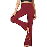 MOREFEEL Women’s Bootcut Yoga Pants - Flare Leggings for Women High Waisted Active Leggings Workout Lounge Jazz Dress Pants
