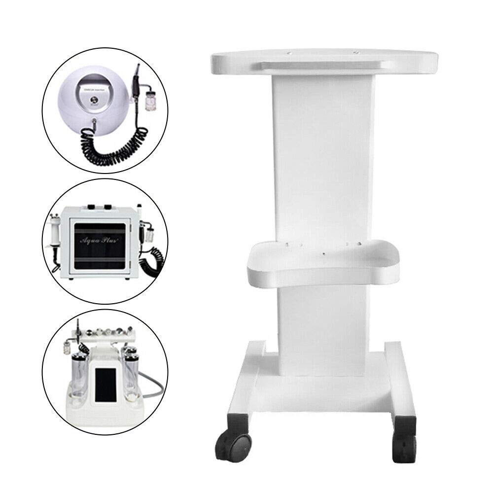 TFCFL Salon Trolley Stand Rolling Trolley Cart Beauty Wheel Holder Spa Cart White (No. 6 cart without socket): Beauty