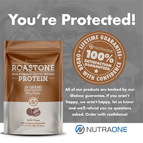 oastOne Coffee Protein Powder by NutraOne Low Sugar, Coffee Infused
