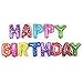 FECEDY Happy Birthday Balloons,Colorful,Party Decoration Supplies