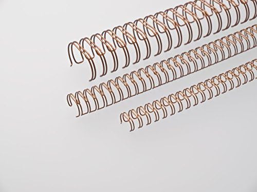 Renz Binding Wires 3:1 24 Loops for 30 Sheets 5.5mm A5 Bronze