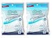 Cleanpik Back Teeth Floss Picks, Flossers，Dental Floss sticks, 50 each (Pack of 2)