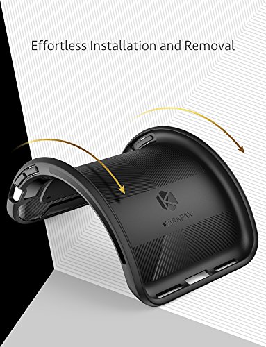 iPhone-X-Case-iPhone-10-Case-Anker-KARAPAX-Shield-Case-Soft-TPU-Cover-Support-Wireless-Charging-Thin-Slim-Fit-Anti-Scratch-With-Carbon-Texture-and-Good-Grip-for-Apple-58-In-iPhone-X-Black