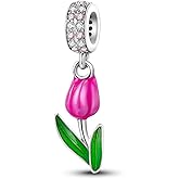 CYCUFF 925 Sterling Silver Charms Suitable for Charm Necklaces, Bracelet Pendants Beads Jewellery Gift for Women Family Friends