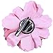Anleolife Fabric Pink Flower Hair Clips Corsage Brooch Hairpins/Hair Barrettes For Women Headwear 6pcs/lot(pink)