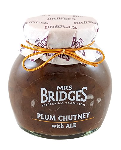Mrs Bridges Plum Chutney With Ale, 10-Ounce (Pack of 3)