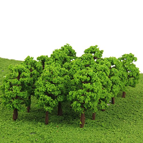 60pcs Woodland scenics Trees Model Forest Making Accessories n Scale 1 150 Train Railway Railroad Scenery Diorama or Layout - Thumbnail 4