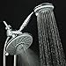 Hotel Spa 1831 30-Setting Ultra-Luxury 3 way Rainfall Shower-Head/Handheld Shower Combo by Top Brand Manufacturer. Choose from 30 full and combined water flow patterns! , 6 Inch , Chrome