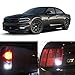 LEDpartsNow WHITE LED Exterior Back Up Reverse Lights Replacement for 2011-2016 Dodge Charger (2 Bulbs), 3156 3157 4157 3056 4056 3156LL 3156S 3156K 3456 3456LL
