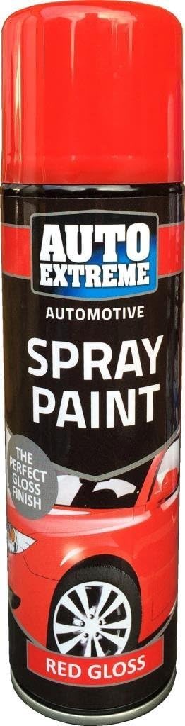 Paint Factory 250ml Red 1907 Auto Spray Paint Aerosol Can Car Van Bike (1 Pack)