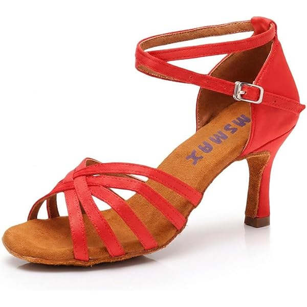 YKXLM Latin Dansschoenen Dames Gesloten Teen Ballroom Standaard Salsa